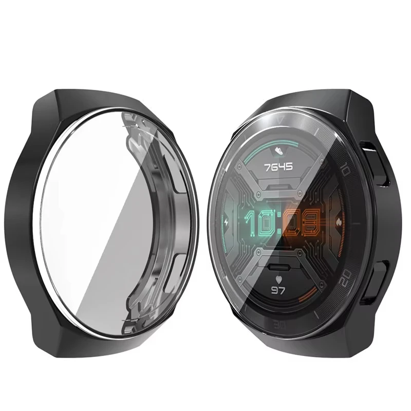 Case For Huawei Watch GT 2e Cover Soft TPU Full Coverage Frame Smartwatch Accessories Bumper Screen Protector For Huawei GT2E