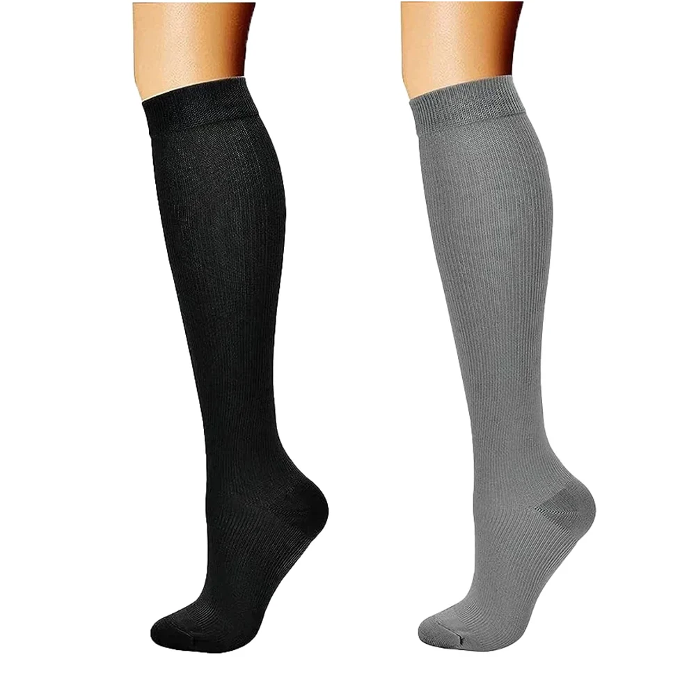 

Copper Compression Socks for Women 3 Pairs Circulation Support Best for Running Athletic Travel Nurse Pregnancy Daily Use