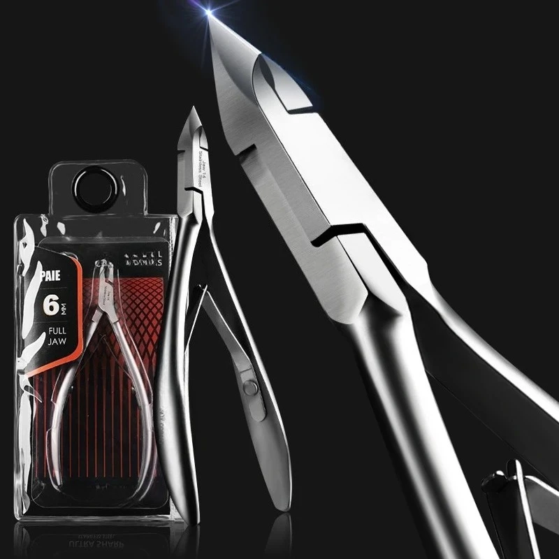 

Professional Stainless Steel Toenail Cuticle Nipper High Precision Dead Skin Scissor Nail Cuticle Scissors Plier Manicure Tool