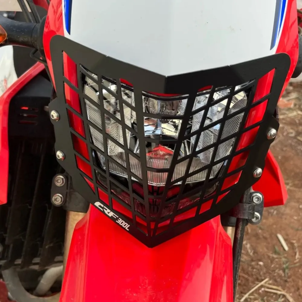 

Motorcycle Headlight Guard Protector For Honda CRF250L CRF250M CRF300L CRF250 L/M CRF 300L Grill Cover 2016-2023 2022 2021 2020