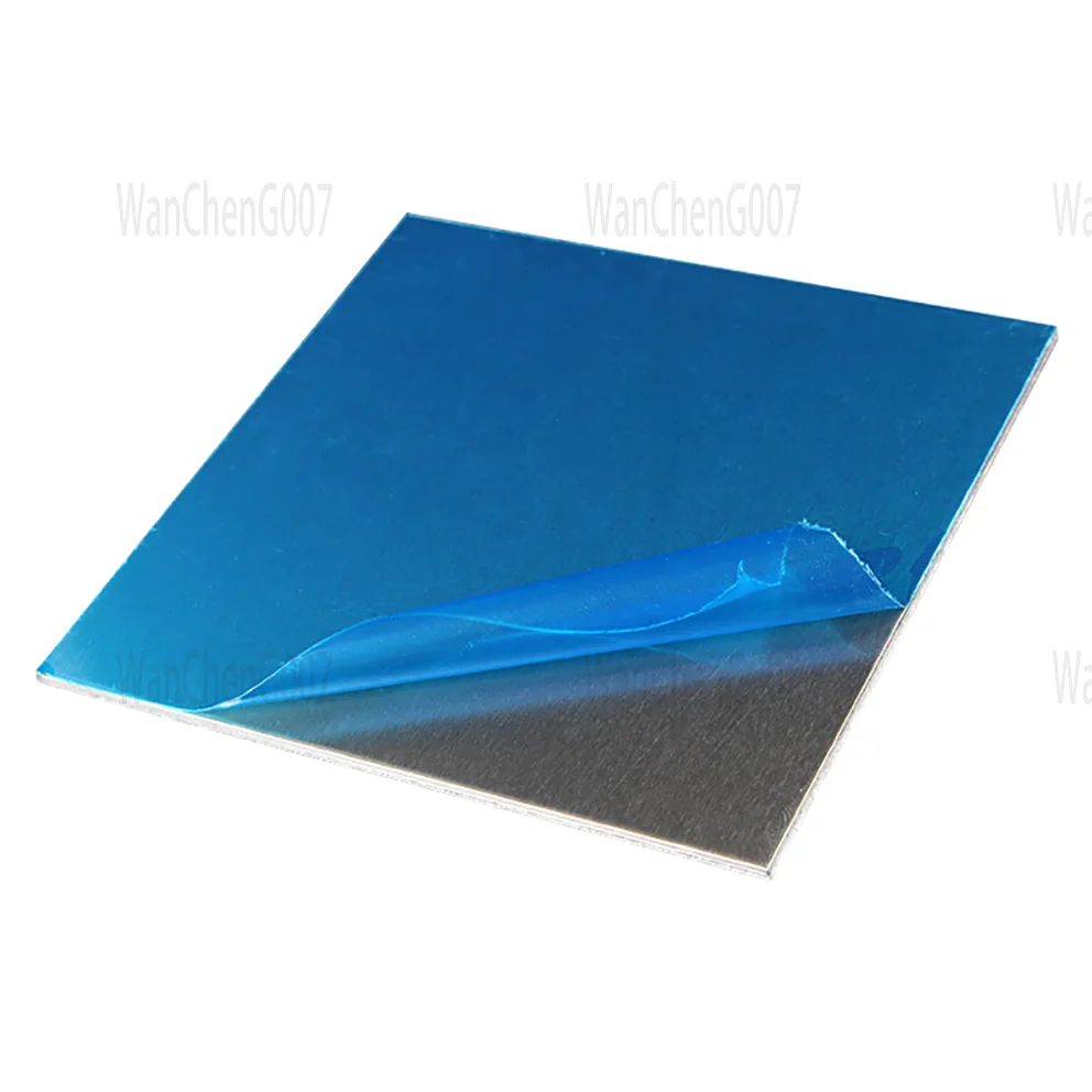 1~10Pcs Aluminum 6061 Sheet 1060 Aluminum Alloy Plate 1/2/3/4/5/8/10/15MM Zero Cutting for CNC Processing Materials Customized