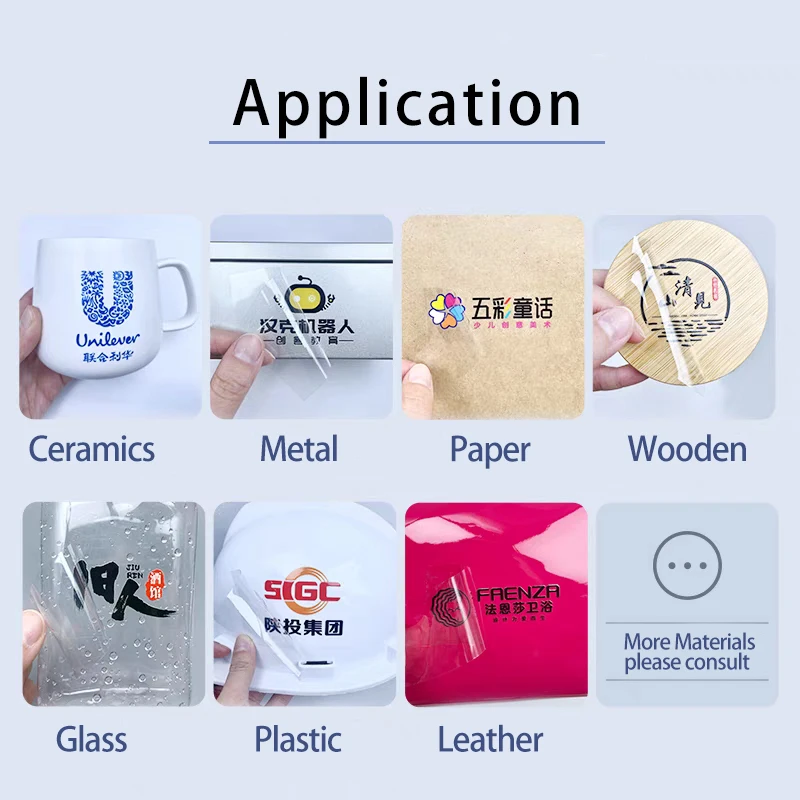 UV DTF AB Film UV DTF sticker AB Film Transfer DTF Film Transfer to Glass Ceramic for Irregular Shape surface UV DTF Printer