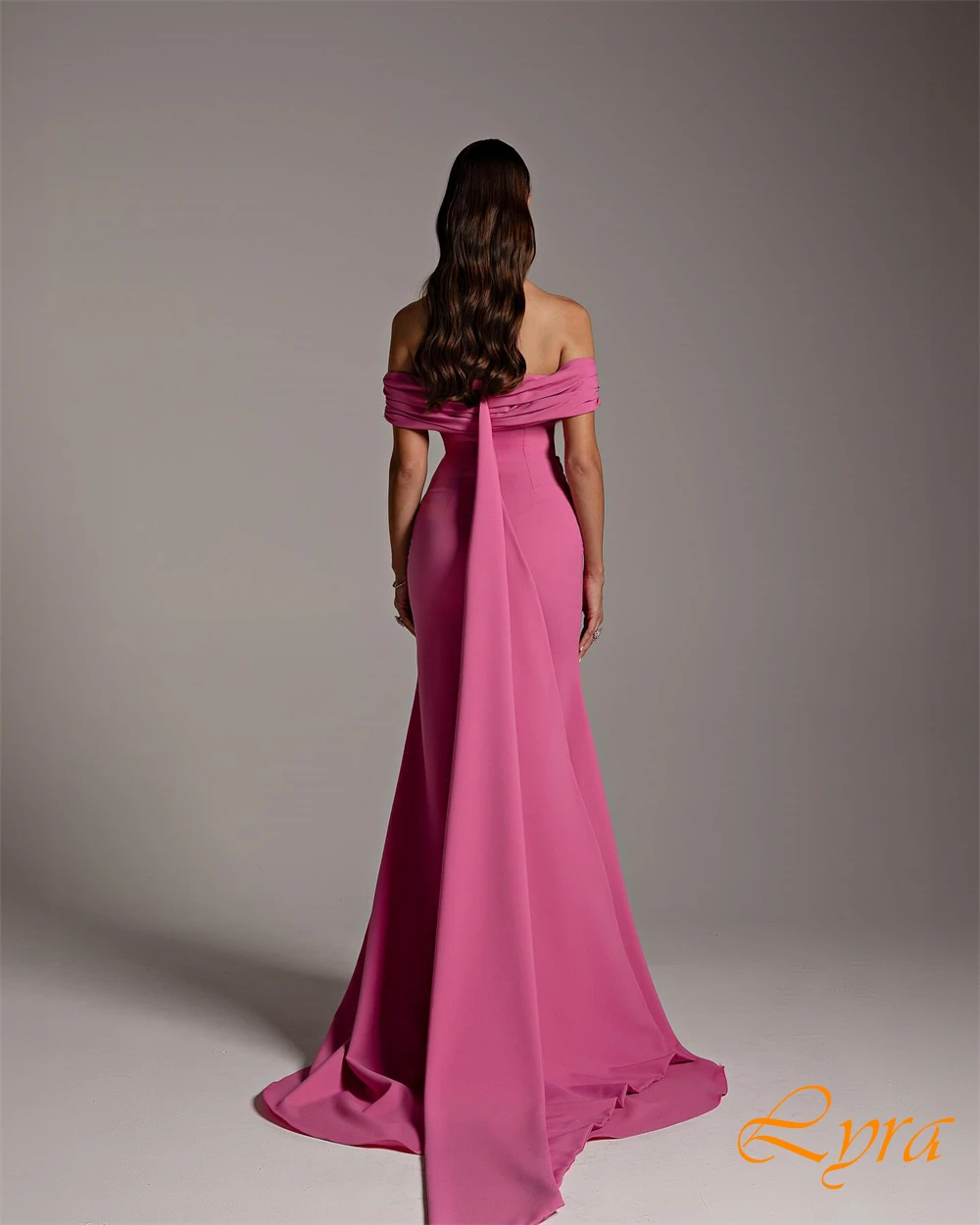 فستان سهرة بحورية البحر من الشيفون بدون حمالات مخصص، فساتين حفلات كلاسيكية بطول الأرض، فساتين مناسبة خاصة بمزاجية