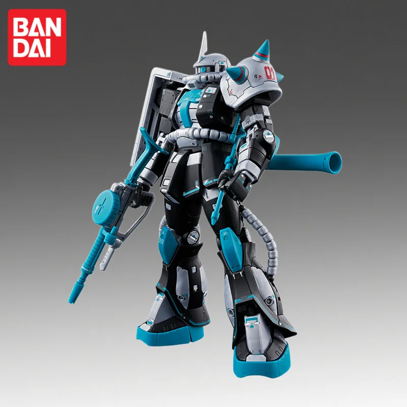 

In Stock Bandai Original Rg 1/144 Rg-gundam Zaku Action Figure Model Doll Brand New Boxed Anime Characters Toys Model Garage