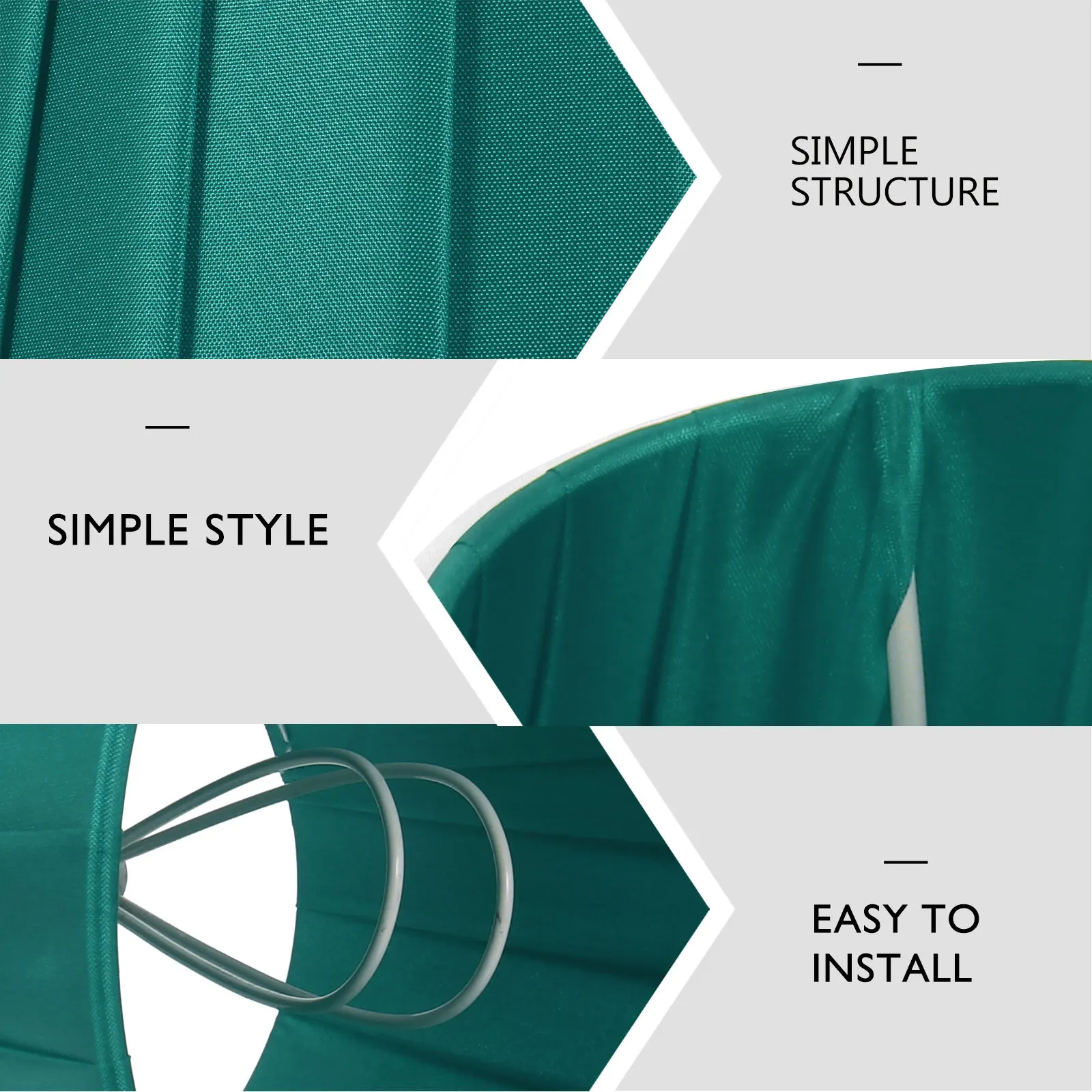 

1Pcs Clip Bulb Lampshade Stylish Cloth Lamp Cover Durable Decorative Lampshade Bedroom Lamp Cover Creative Light Accessory