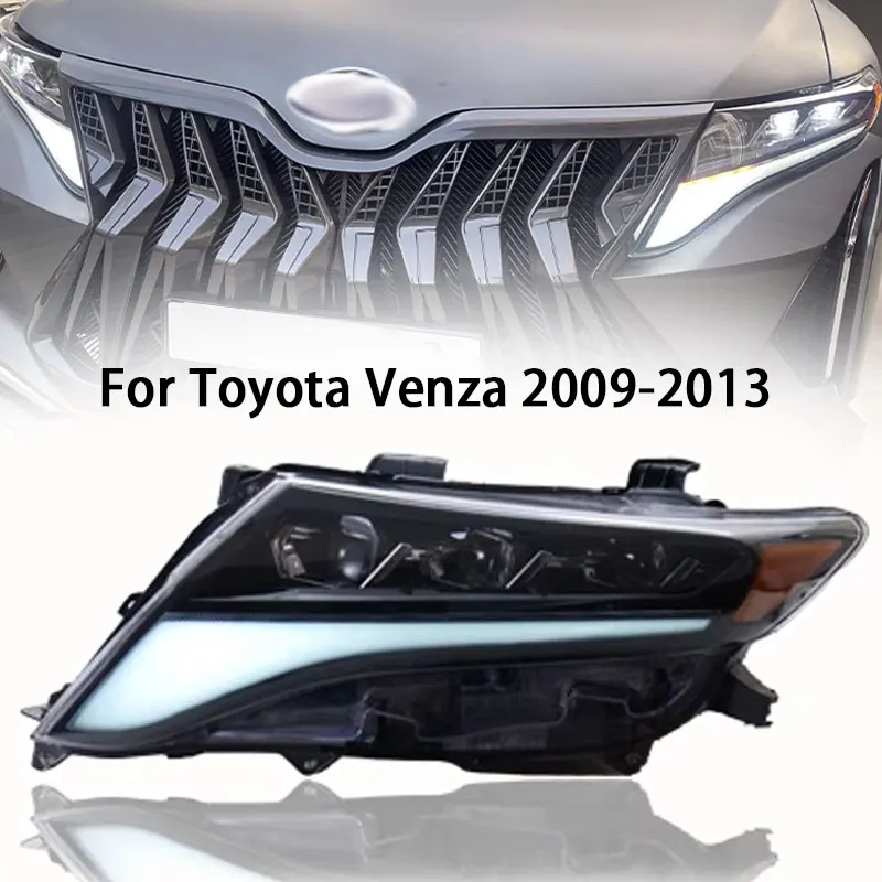 

Car Front Lights For Toyota Venza Led Headlights 2009 2010 2011 2012 2013 Accessories Modified Led Headlamp Assembly