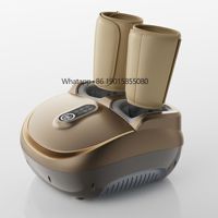 Private Label Feet Relaxation Electric Air Pressure Leg Massage Vibration Deep Kneading Infrared Heat Shiatsu Foot Massager