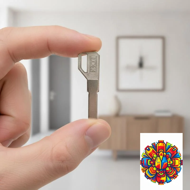Smart Lock Key Blanks Professional  Supply High Precision Flat Blade for All Kinds of Fingerprint Smart Locks