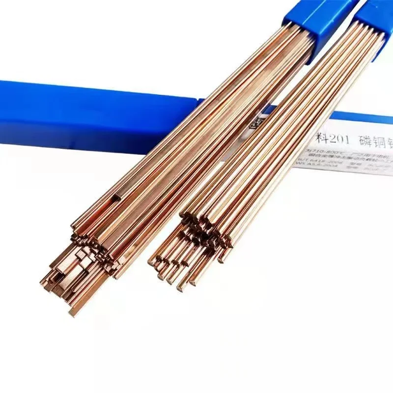 500mm Brass Welding Rod Phosphor Copper Welding Wire Electrode Soldering Rod No Need Solder Powder Welding Rods