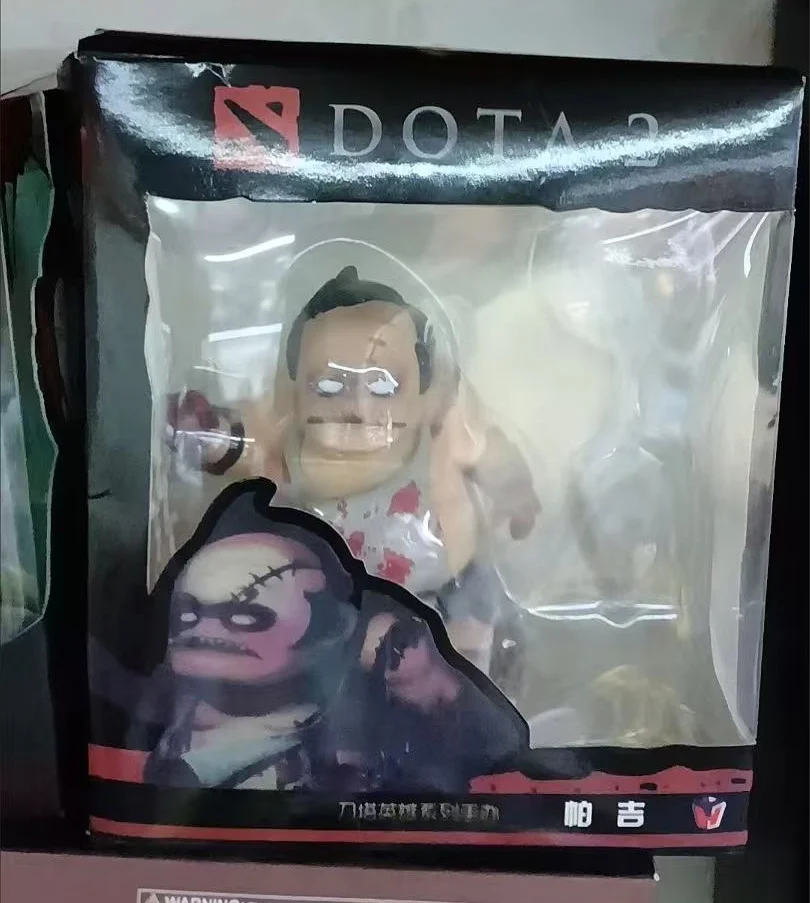 12cm Terror Butcher Pudge Anime Game Character Figure PVC Statue Model Desktop Home Decor Ornament Collection Figurines Gift