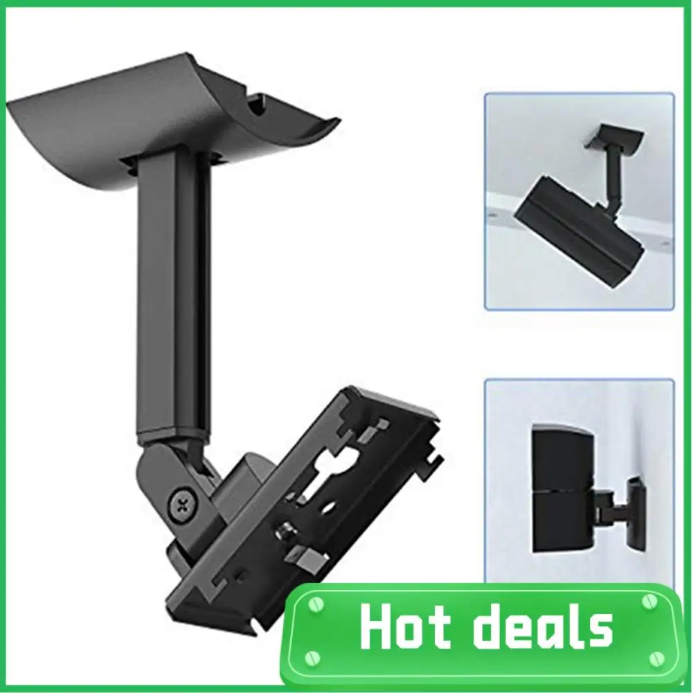 

2 Pcs Universal Wall Mount Bracket Speaker Holder For UB20 II Speaker Wall Ceiling Speaker Stand Black Brackets Stand