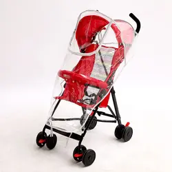 Baby Carriage Rain Cover Universal Stroller Raincoat Stroller Windshield Baby Stroller Umbrella Car Rain Cover Warm-Keeping and