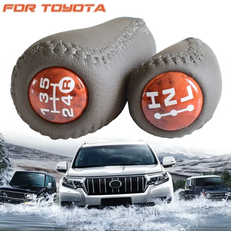 Pour Toyota Prado 120 2003-2009, pommeau de levier de vitesses automatique, accessoires pour la tête du levier de vitesses