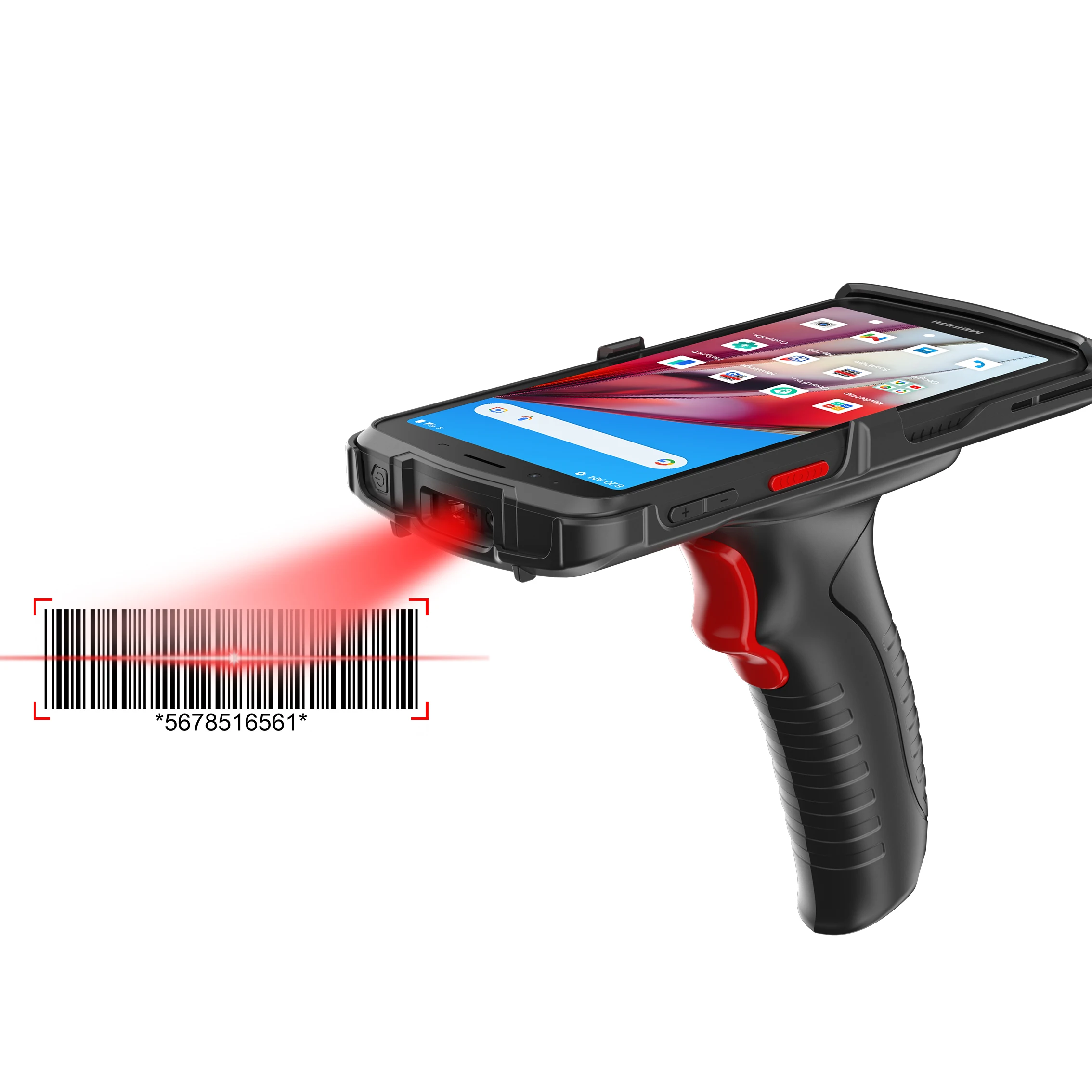 

MEFERI ME61 Waterproof Industrial Code Reader PDAs Data Collector PDA Android Barcode Scanner Rugged Handheld PDA For Inventory