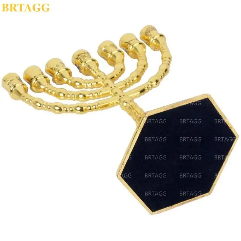 BRTAGG Menorah メノラー、ユダヤ人の燭台、イスラエルの12部族、7つの