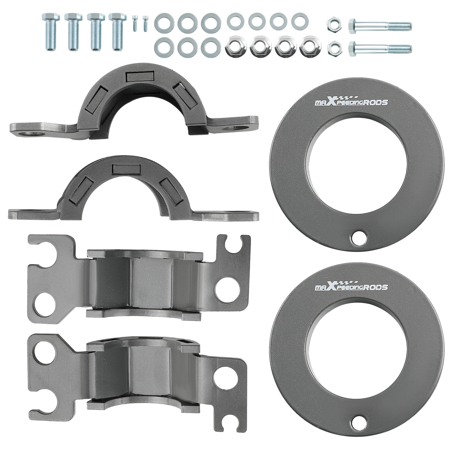 Kit de levage de niveau avant 2 "arrière 2" avec entretoises pour Jeep Cherokee KL 2014-2022 2023