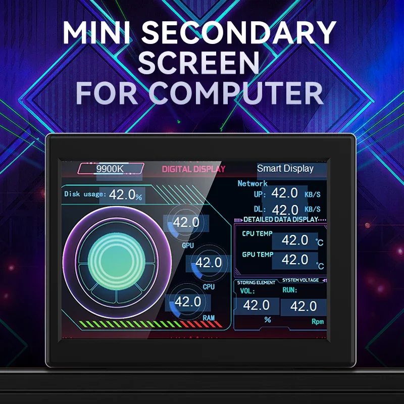 3.5インチコンピューター用IPsType-C画面,USBポート,RAM,GPU,HDD
