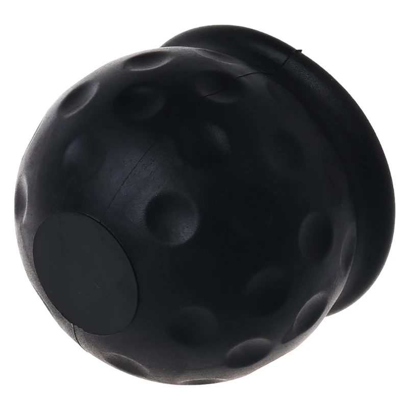 50mm barra reboque bola capa engate reboque tampa borracha caravana towball protetor capa engate reboque cobre da