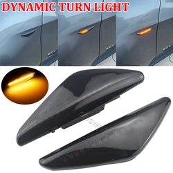 Indicatore di direzione laterale a LED fluente dinamico indicatore di direzione per BMW X5 E70 X6 E71 E72 X3 F25 lampada sequenziale lampeggiante 2008-2014
