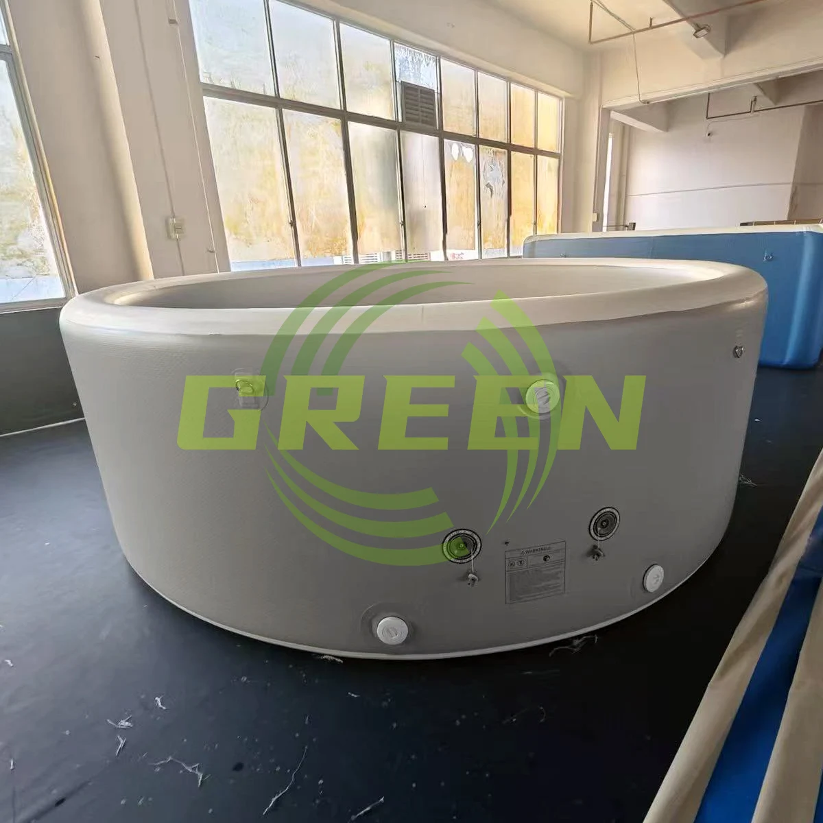 Customizable Eco-Friendly UV Resistant Large Round Inflatable PVC Swimming Pool Outdoor Premium Drop Stitch PVC