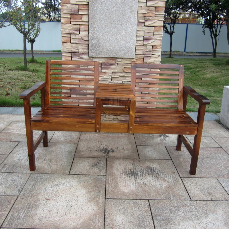 Carbonized solid wood outdoor  - đánh giá và giá Coffee Tea Gardens