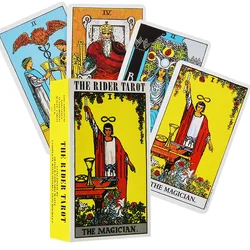 The Rider Tarot Cards for Divination Personal Use Tarot Deck Full English Version Oracles Deck for Women Girls Board Game