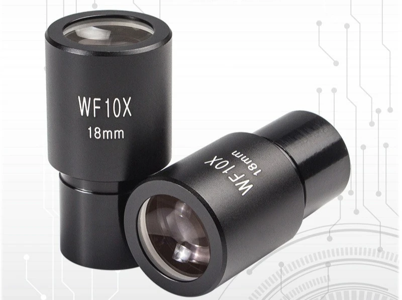 

2PCS 10X Wide Angle 23.2mm Diameter Biological Microscope Eyepiece Microscopio