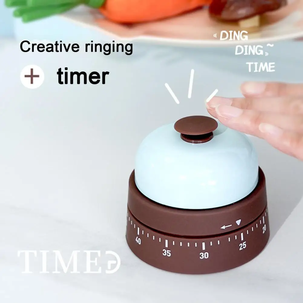 Timer Cute Cartoon Kitchen Timer Mechanical Movement Precise Timing No Batteries Needed Timer for Home