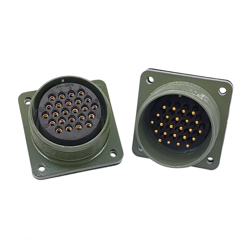 24-7 24-28 Military Specification Connector MIL STD 5015 MIL-C Circular Connectors MS3102 Socket MS3106 MS3108 Plug image 5