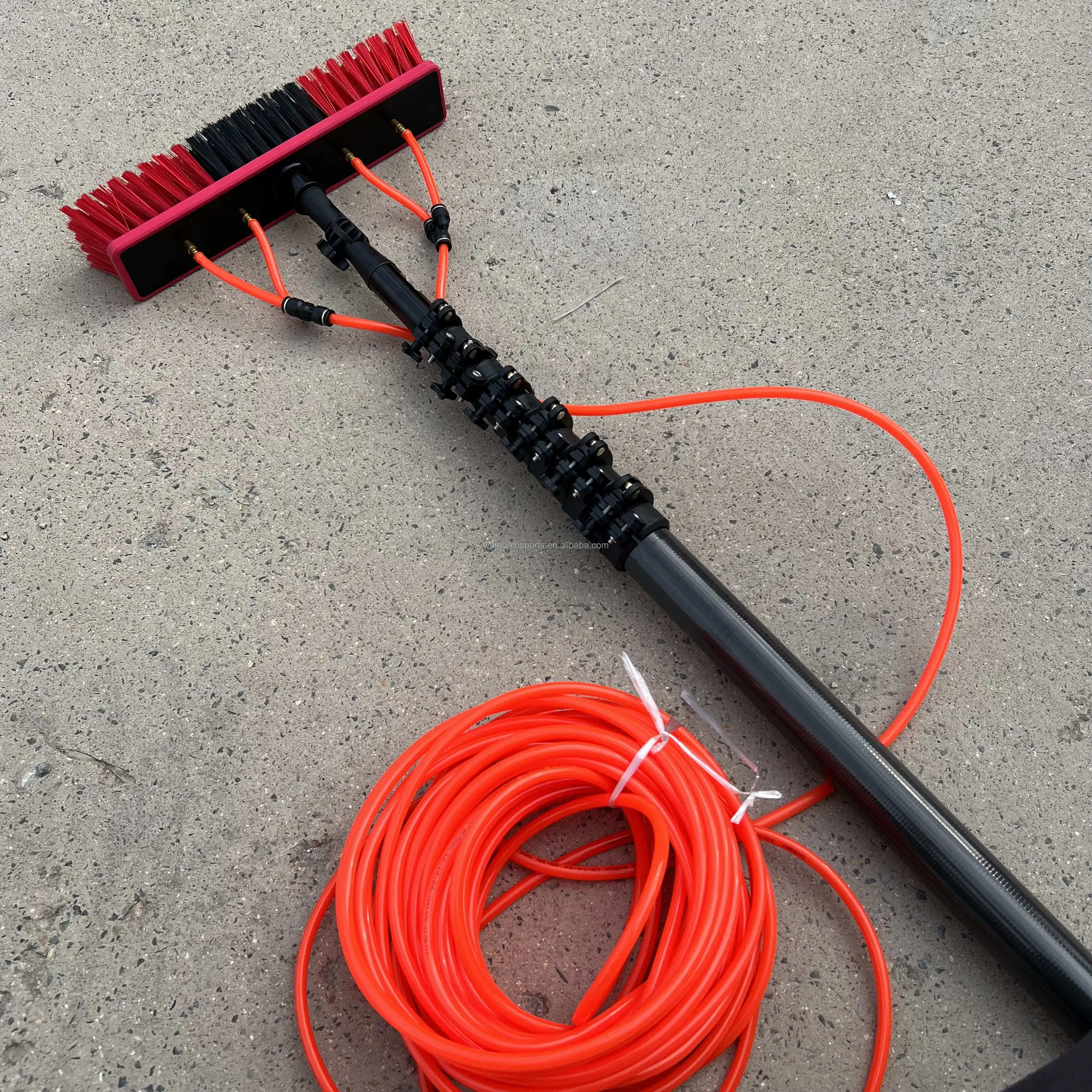 MARCH Solar Cleaning Equipment Solar Cleaning Kit Window Cleaning Pole