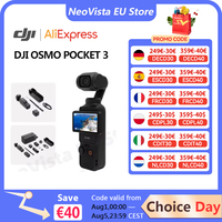 【EU Stock 】DJI OSMO POCKET 3/DJ MicMini  ActiveTrack 6.0 Three-Axis Stabilization 10-Bit D-Log M Color brand new in stock