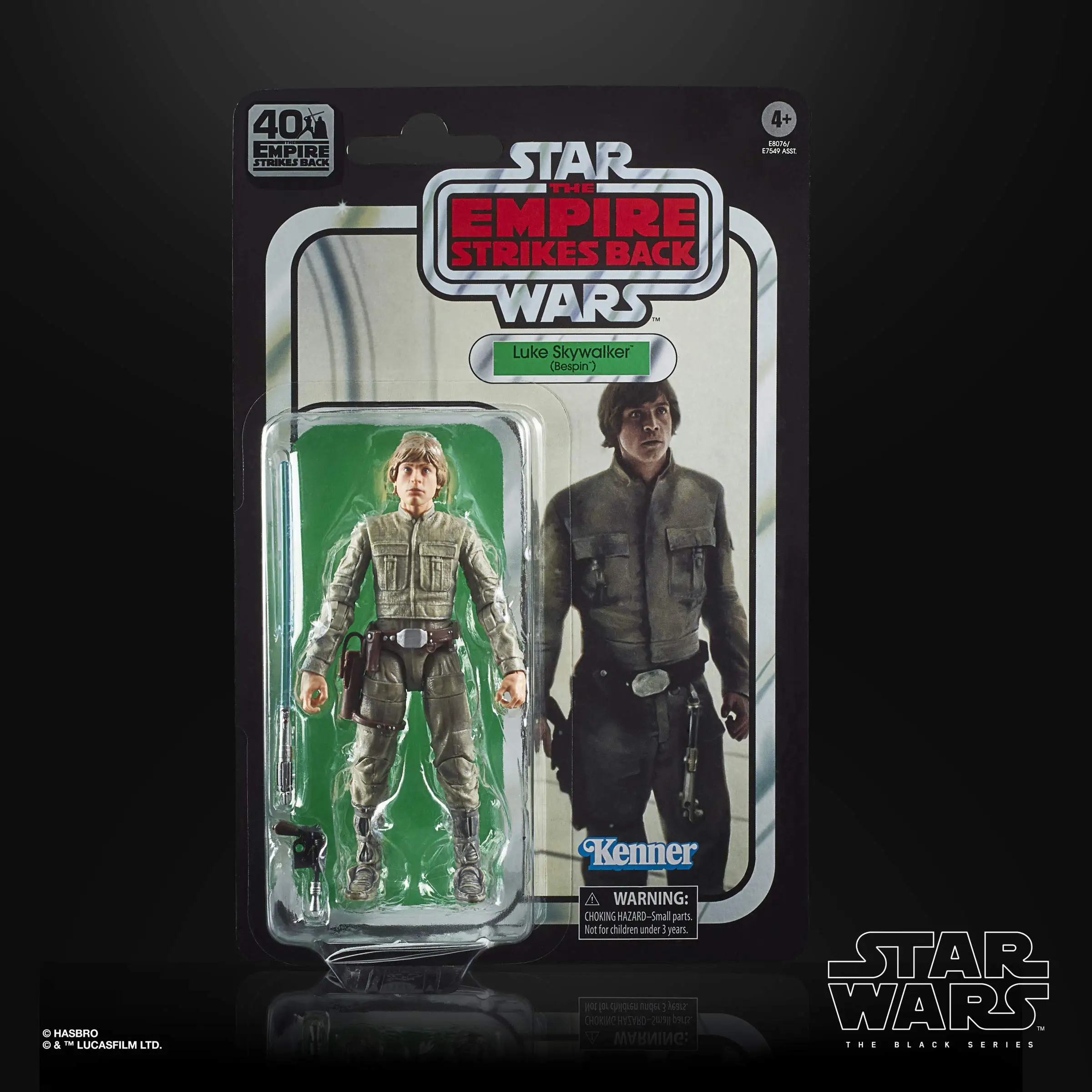 Hasbro Star Wars The Black Series Luke Skywalker (Bespin) 6-inch The Empire Strikes Back 40TH Anniversary Collectible Figure