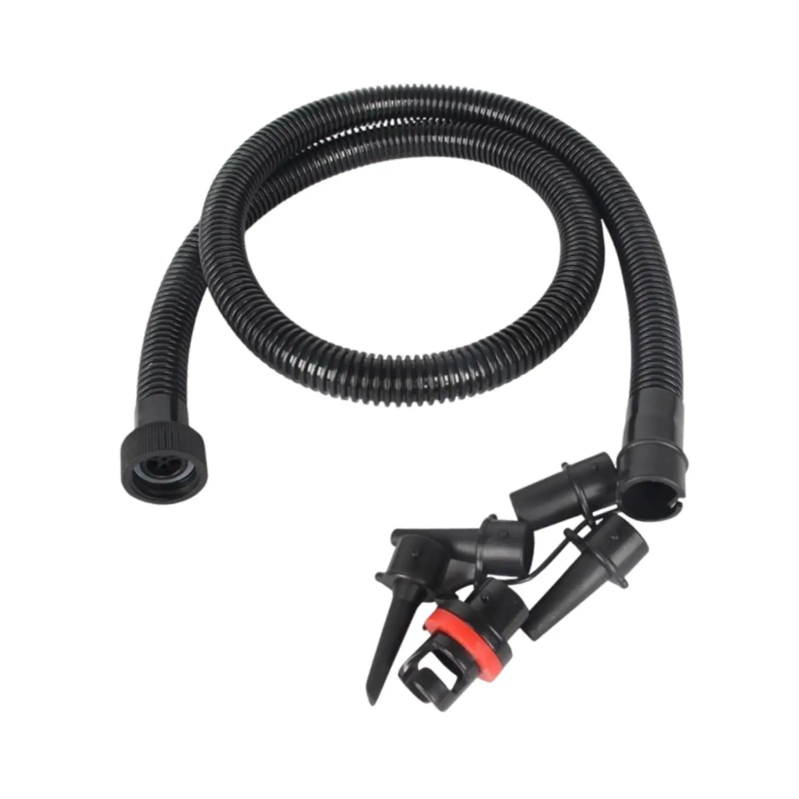 Inflatable Air Pump Hose Inflator Accessories Threaded Interface 1.2M Paddle Board Pump Adapter for Swimming Kayak