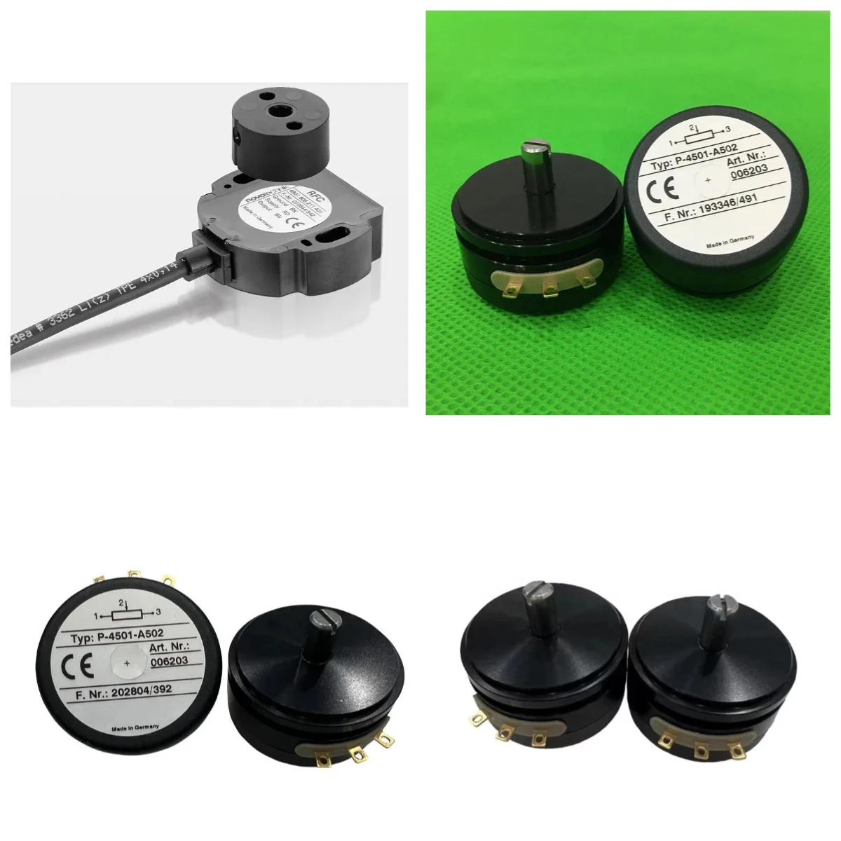 P-4501-A502 High Precision Angle Sensor Potentiometer P4501-A502  5Kohm