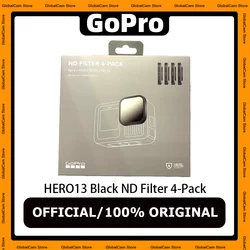 Official & Original GoPro Hero 13 Black Accessories - ND Filter 4-Pack, HB-Series | ND4 / ND8 / ND16 / ND32