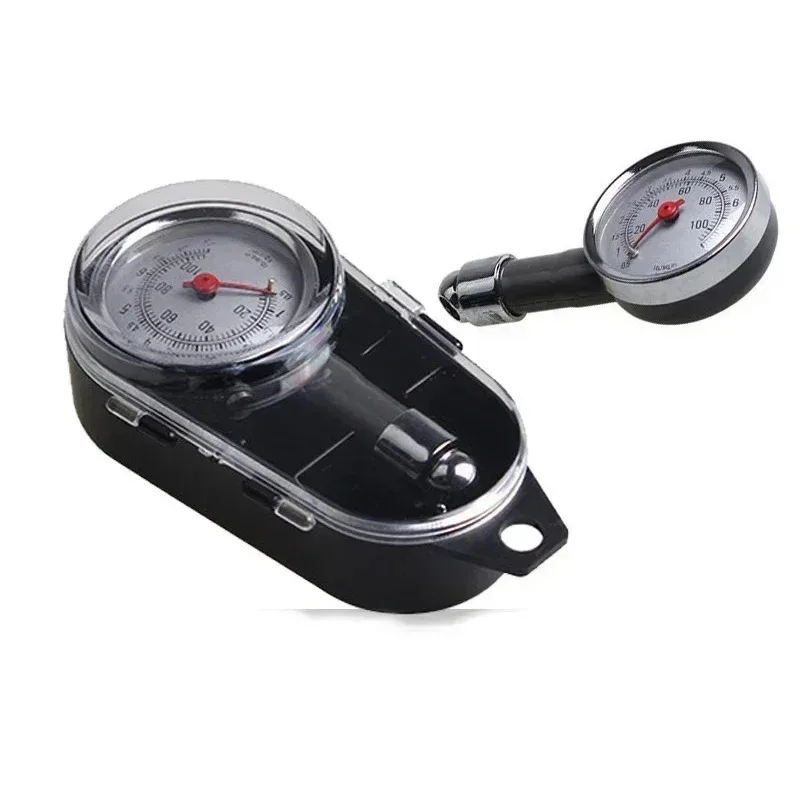 

Stainless Steel Car Tire Pressure Gauge Can Deflate High-precision Boxed Measurement Multi-functional