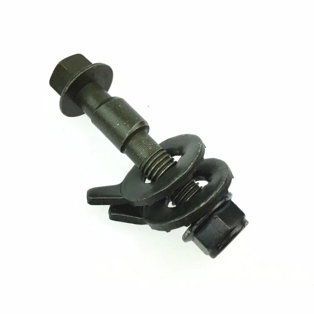 Automotive wheel alignment tire accessories Eccentric screw adjustment camber angle bolt Black 10.9 bolt -14.2mm 2pcs