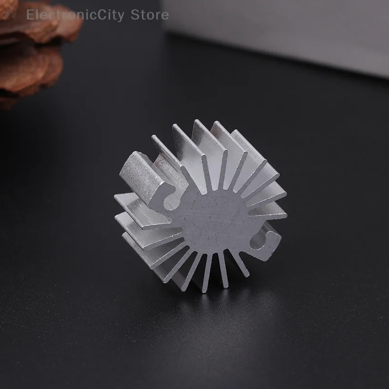 

23 мм х 10 мм светодиодный или одиночный радиатор 1 Вт для бытовой лампы радиатор чип радиатор алюминиевый сменный радиатор