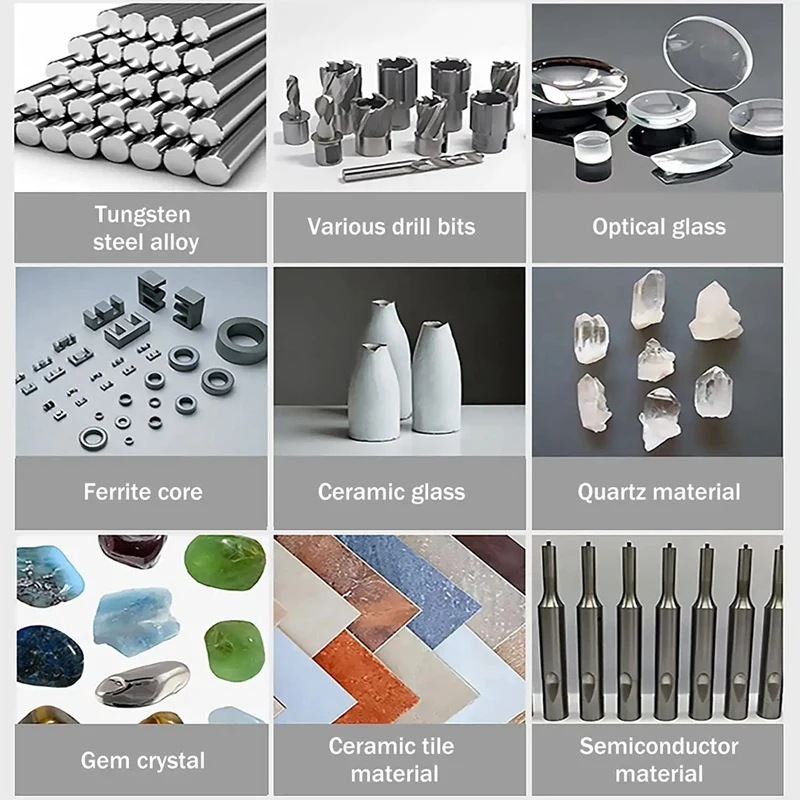 PORK-2PCS diamante lapidário jóias rebolo 6 Polegada 600 1000 grão, 1 Polegada furo de caramanchão, rebolo de diamante