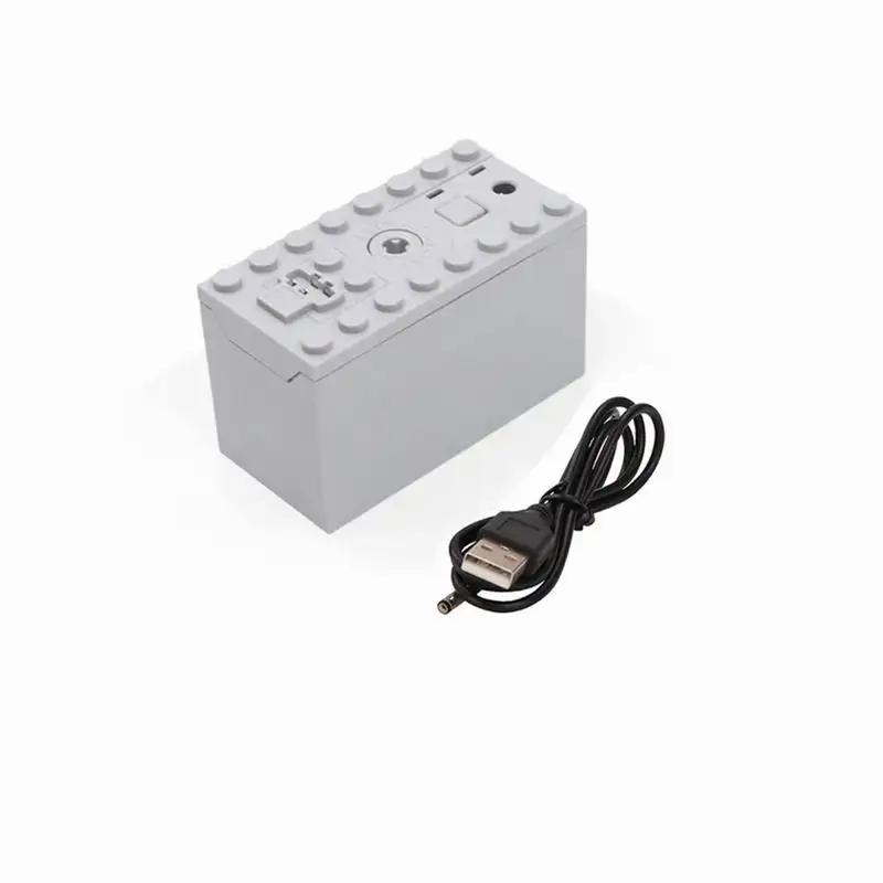 High-Tech Power Function Extension Parts AAA Lithium Battery Box Technical Parts MOC Train Car compatible with legoeds