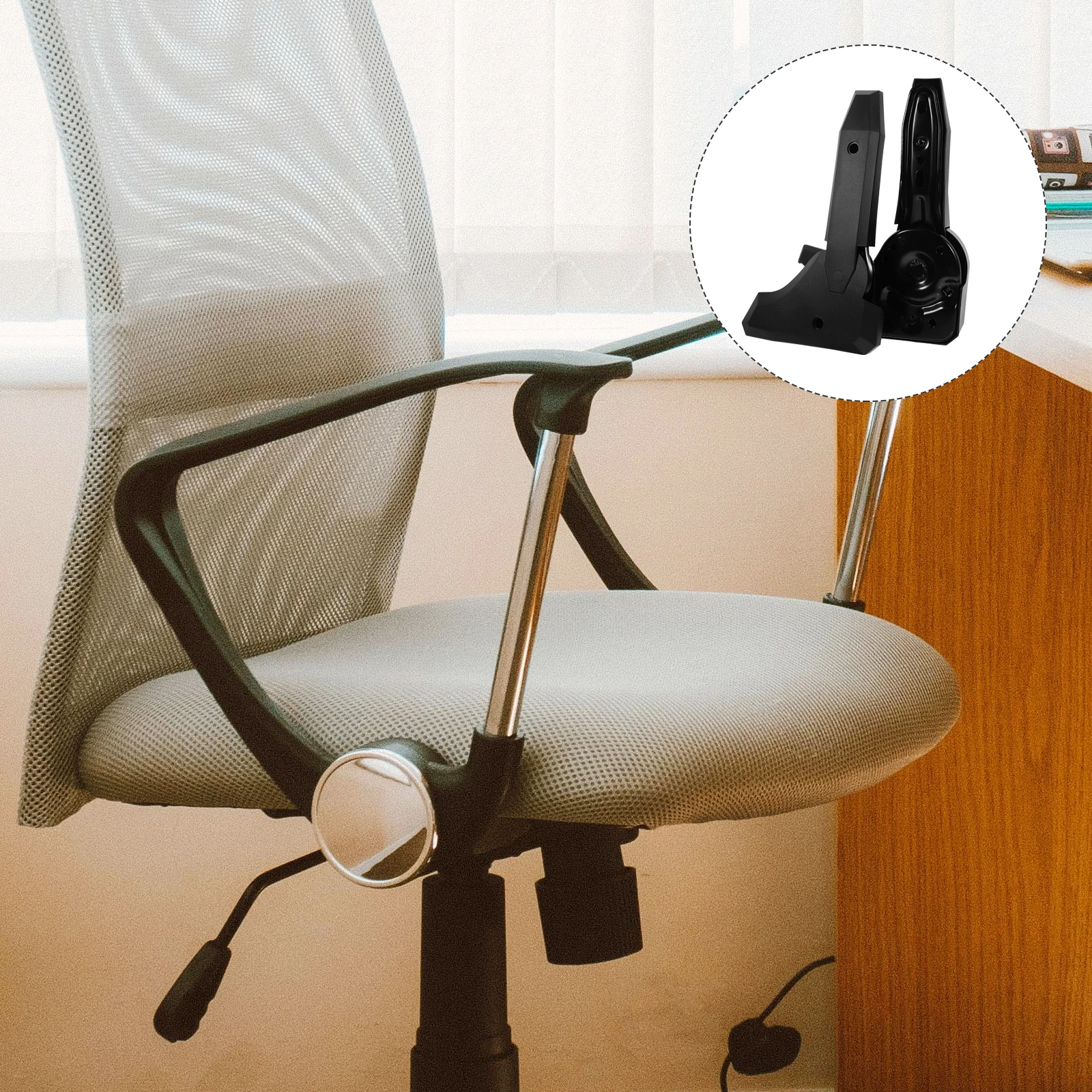 

1Pair Chair Angle Adjuster Multi-Angle Adjustment Device Fine Workmanship Practical and Portable for Various Needs