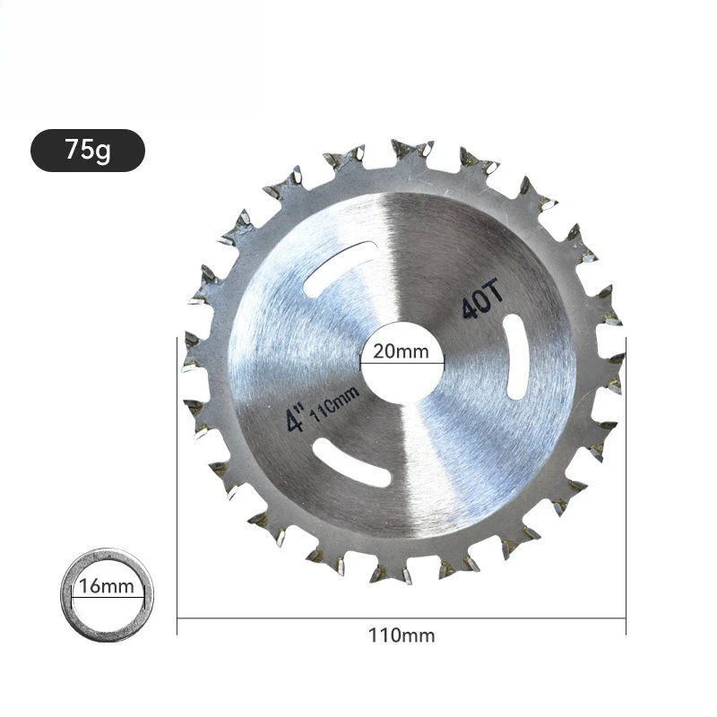 4 Inch Double Sided Carbide Saw Blade Bidirectional Wood Cutting Disc