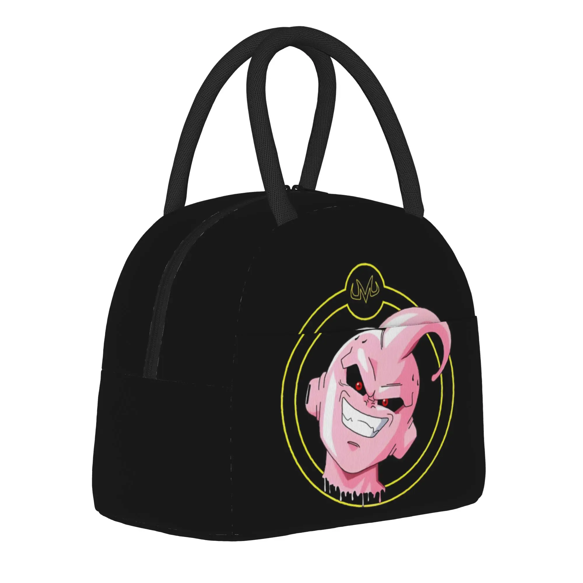 

Kid Buu Insulated Lunch Bags Leakproof DBZ Reusable Thermal Bag Tote Lunch Box College Travel Food Storage Bags