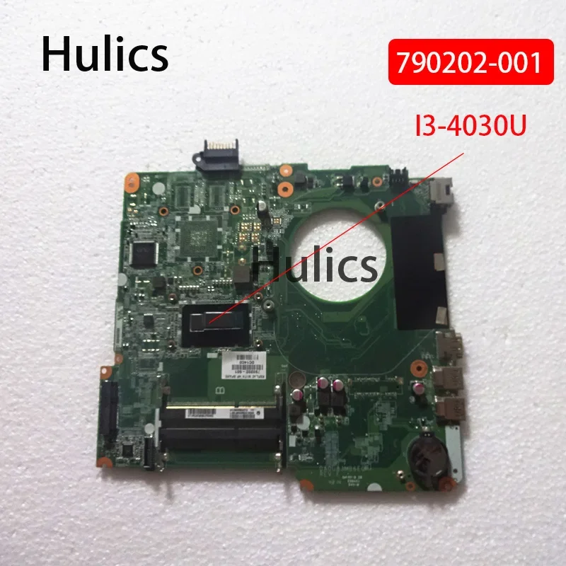 

Hulics Used For HP Pavilion 15-F018DX 15-F019DX 15-F Laptop Motherboard I3-4030U CPU 790202-501 790202-001 Mainboard