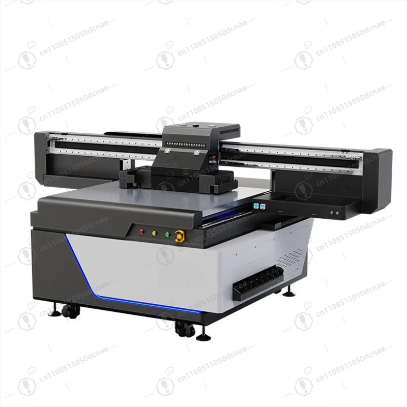 3D Lenticular Visual Positioning Small Industrial Flatbed UV Printer for Jewelry Metal Badge Blocks Keypad Poster