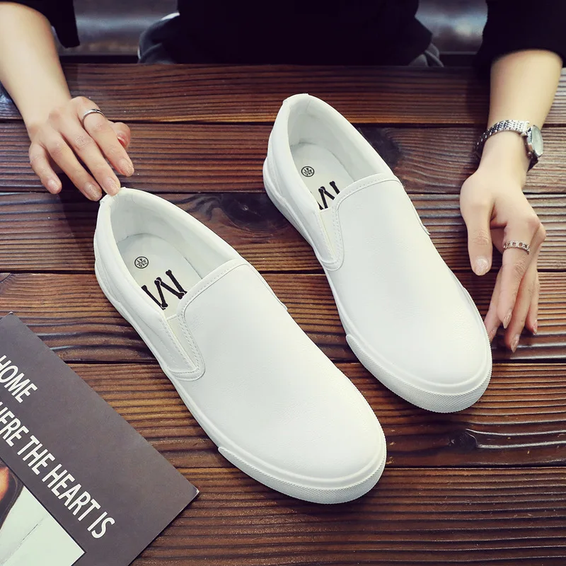 

Low cut round toe wear-resistant breathable casual shoes for spring summer solid color flat heel simple comfortable single shoe