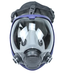 7 in 1 Dust Gas Mask Full Face Face-piece Respirator Anti-fog Filters Organic Acid Gases Filter Painting Pesticide Gas Chemical