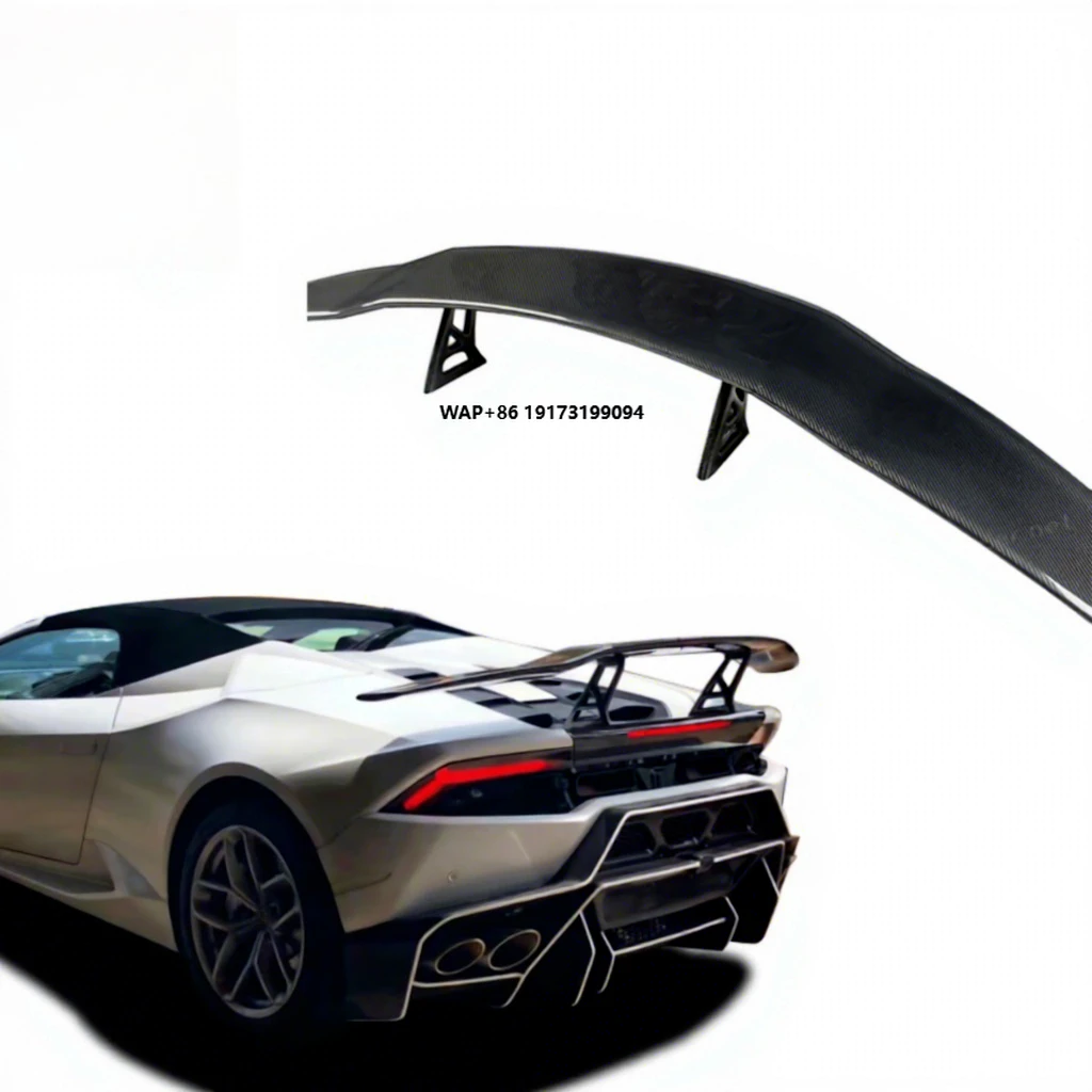 

Dry Carbon Fiber MSY Style Rear Spoiler Wing for Huracan LP610 Car Rear Wing Spoiler Kit