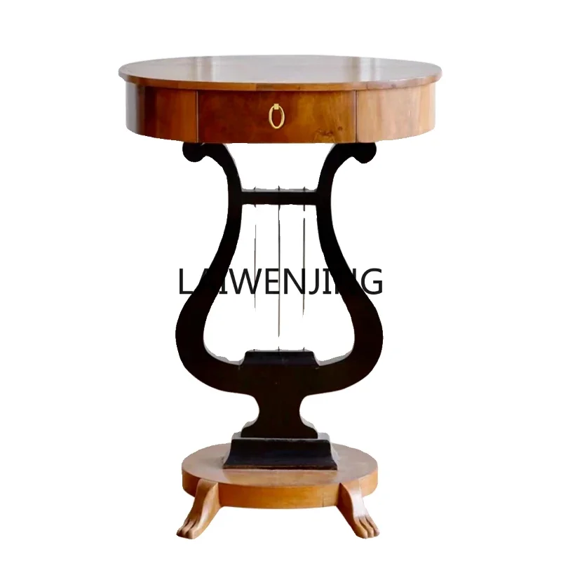 

MJY American solid wood entrance table against the wall decorative cabinet Nordic entrance table for table