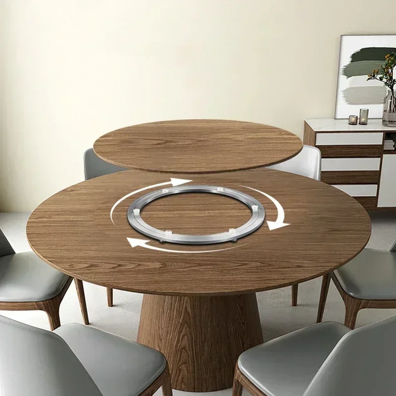 Dining Table Rotating Bearing Round Turntable Lazy Susan Base Swivel Plates Furniture Hardware 5/8/10/12Inch Kitchen Storage